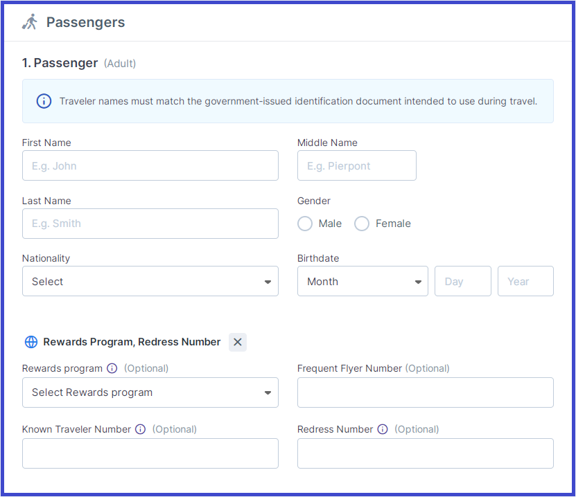 Vielfliegerprogramm 1 passengers 1 | Vielfliegerprogramm