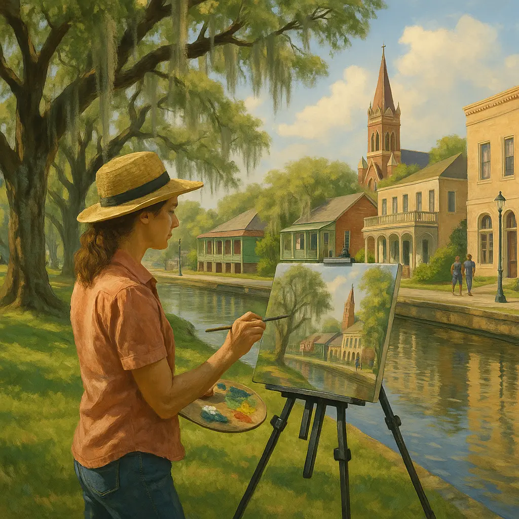 Discover the Teche Plein Air Competition in Louisiana 3 discover the teche plein air competition in louisiana | Discover the Teche Plein Air Competition in Louisiana