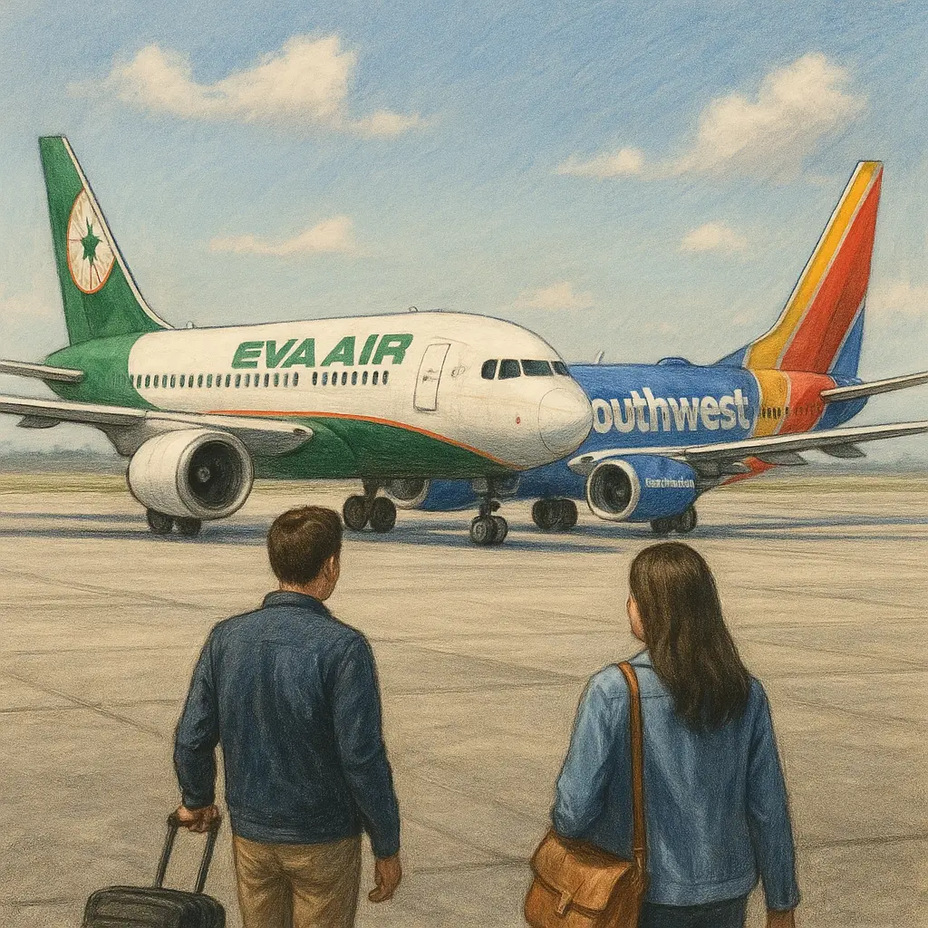 EVA Air and Southwest Airlines Partnership Explained 4 eva air and southwest airlines partnership | EVA Air and Southwest Airlines Partnership Explained